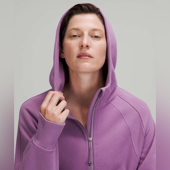 Lululemon Scuba Oversized Half-Zip Hoodie - Wisteria Purple - Picture 4 of 12